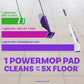 Swiffer Swiffer PowerMop Multi-Surface Mop Kit For Floor Cleaning, Includes PowerMop, 2 Mopping Pad Refills, 1 Cleaning Solution With Fresh Scent And 2 Batteries