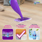 Swiffer WetJet Multi-Purpose Floor Cleaner Solution with Febreze, Hardwood Floor Cleaner, Lavender Scent, 125 Liters (422 fl oz), 2-Pack