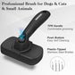 Swihauk Self Cleaning Slicker Brush Black Grooming and Deshedding Tool for Dogs and Cats