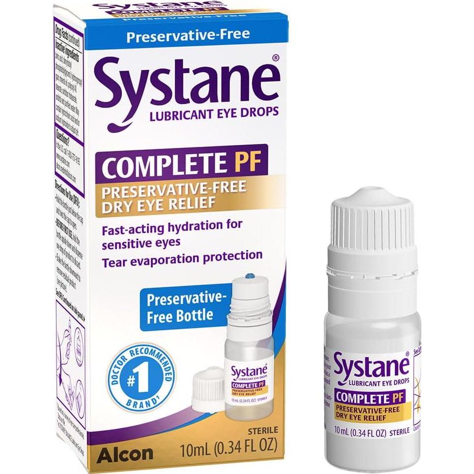 Systane Systane COMPLETE PF Multi-Dose Preservative Free Dry Eye Drops 10ml