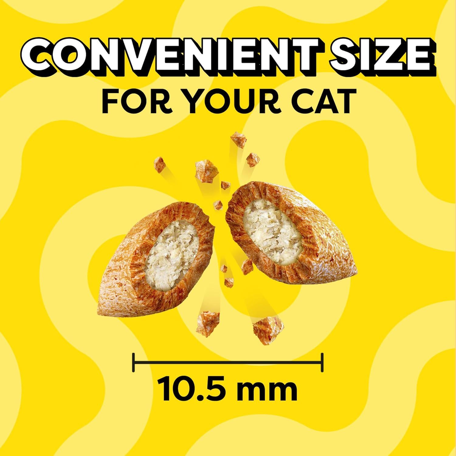 TEMPTATIONS Classic Crunchy And Soft Cat Treats Creamy Dairy Flavor, 16 Oz. Tub,
