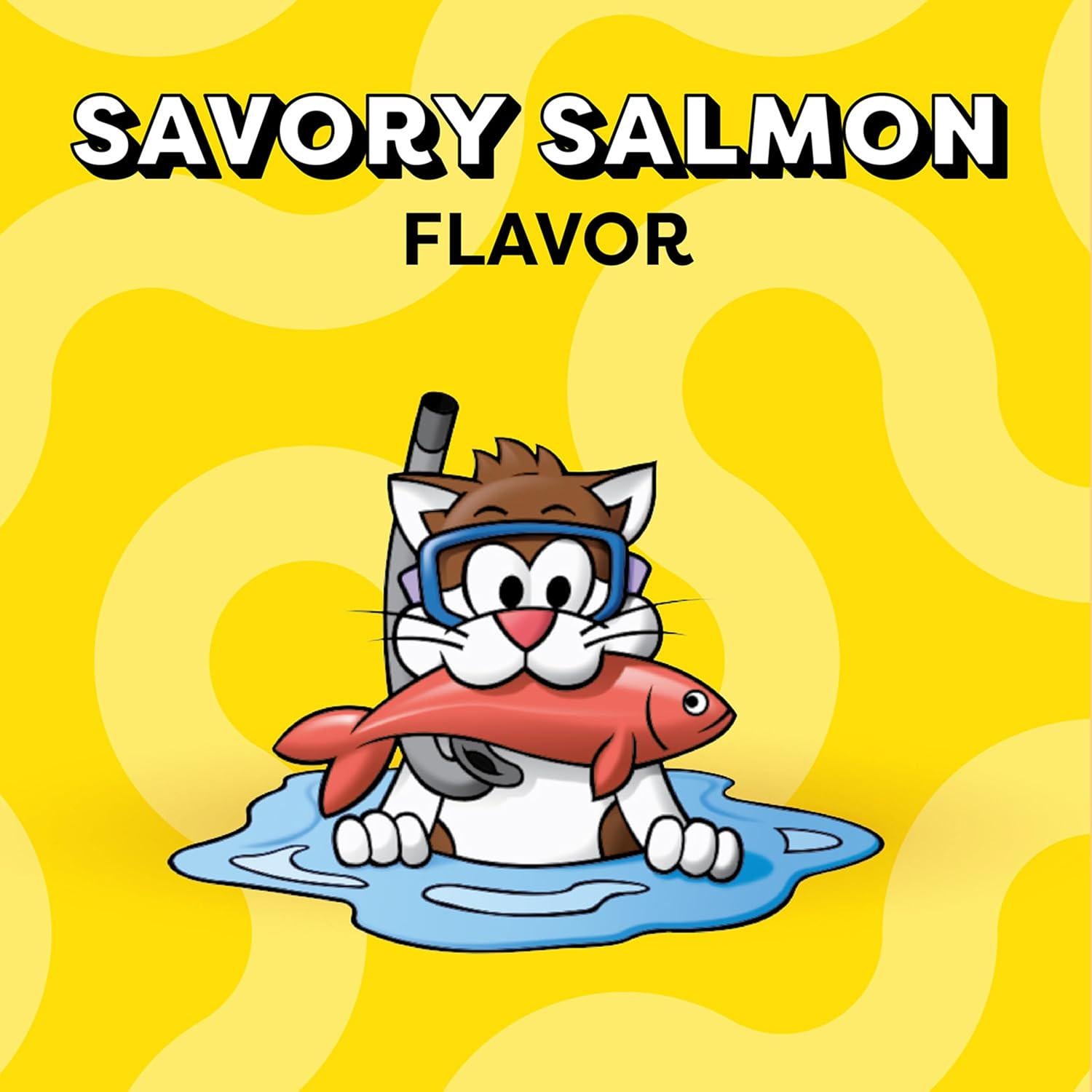 TEMPTATIONS Classic Crunchy And Soft Cat Treats Savory Salmon Flavor, 6.3 Oz. Pouch (Pack Of 10),