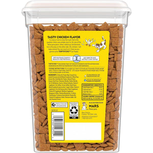 Temptations Cat Treats 2 Pack 16 oz Each Tasty Chicken Crunchy Outside Soft Inside for Training or Reward