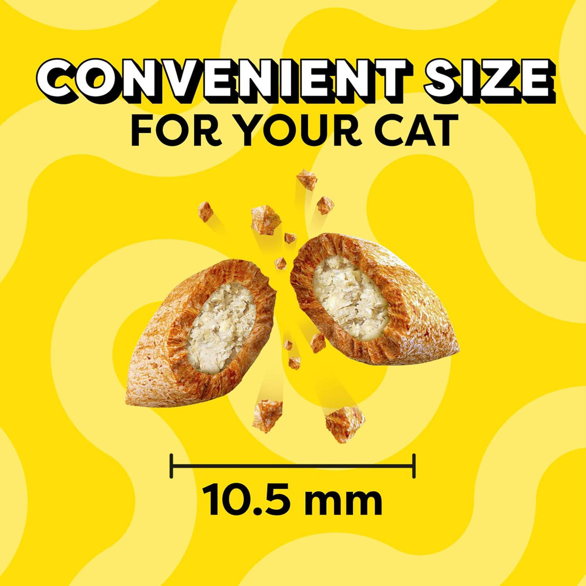 TEMPTATIONS MIXUPS Crunchy And Soft Cat Treats SURFERS' DELIGHT Flavor, (12) 3 Oz. Pouches,