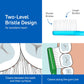 TEPE Supreme Toothbrush, Soft Bristle Toothbrush, Tapered Brush Head For Sensitive Teeth And Gum Care, Adult, 3 Pack,