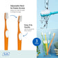 TEPE Supreme Toothbrush, Soft Bristle Toothbrush, Tapered Brush Head For Sensitive Teeth And Gum Care, Adult, 3 Pack,