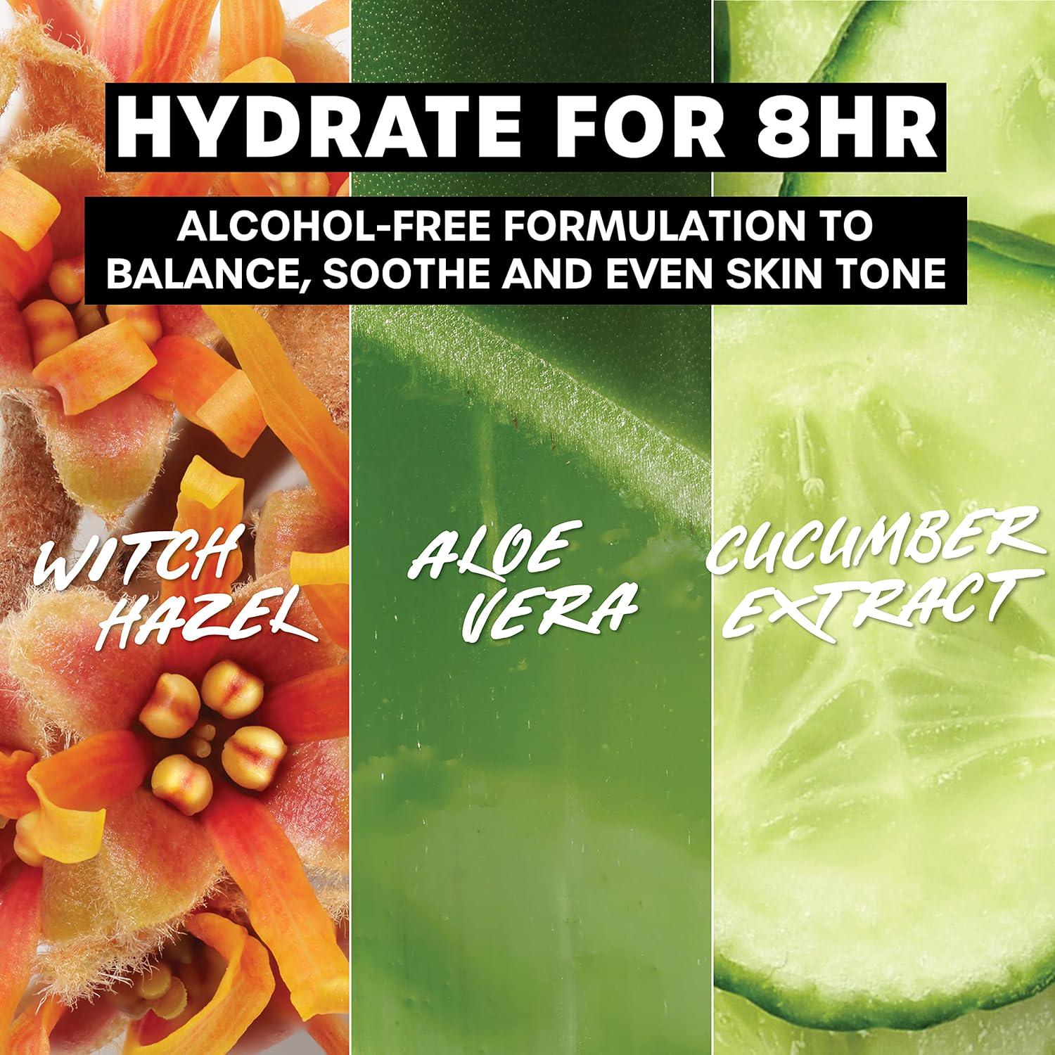THAYERS Alcohol-Free, Hydrating Cucumber Witch Hazel Facial Toner With Aloe Vera Formula, Vegan, Dermatologist Tested And Recommended, 12 Oz,