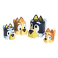 TOMY Toomies Bluey Bath Pourers, 4 Figures (Chilli, Bandit, Bingo, Bluey), Nesting Cups for Bath/Beach, Ages 18M+
