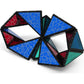 TOSY Magnet Pyramid Stone Puzzle Toy 12 pcs Transforms into 1 Billion Shapes