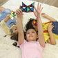 TOSY Magnet Pyramid Glow Toy with 243 Rare Earth Magnets 12 pcs STEM Puzzle Cube Shape Toy