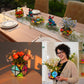 TOSY Magnet Pyramid Stone Puzzle Toy 12 pcs Transforms into 1 Billion Shapes