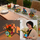 TOSY Magnet Pyramid Glow Toy with 243 Rare Earth Magnets 12 pcs STEM Puzzle Cube Shape Toy