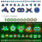 TOSY Magnet Pyramid Stone Puzzle Toy 12 pcs Transforms into 1 Billion Shapes