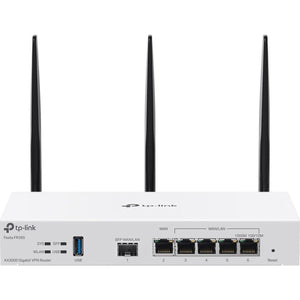 TP-Link Festa FR365, AX3000 WiFi 6 VPN Router, Up To 5 Gigabit WAN + 1 USB 3.0 WAN + 1 SFP, Self-Organizing Network, Free Cloud, Load Balance, Mesh, Seamless Roaming, Does Not Work With Omada,