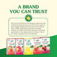 True Citrus TRUE LEMON Original Lemonade Drink Mix| Made From Real Lemon | No Preservatives, No Artificial Sweeteners, Gluten Free | Water Flavor Packets And Water Enhancer With Stevia 30 Count (Pack Of 1)