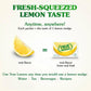 True Citrus True Lemon Water Enhancer, Bulk Dispenser, 100 Count, Sugar-Free, 0 Calorie, Lemon Flavoring Powder Packets for Water