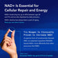 Tru Niagen Patented NAD Supplement for Anti-Aging & Cell Regeneration, 300mg Niagen, 30 Servings, Supports Cellular Energy & Brain Muscle, 2 Bottles