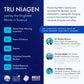 Tru Niagen Patented NAD Supplement for Anti-Aging & Cell Regeneration, 300mg Niagen, 30 Servings, Supports Cellular Energy & Brain Muscle, 2 Bottles