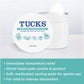 TUCKS Medicated Cooling Pads, 100 Count Pads With Witch Hazel, Cleanses Sensitive Areas, Protects From Irritation, Hemorrhoid Treatment, Medicated Pads Used By Hospitals,