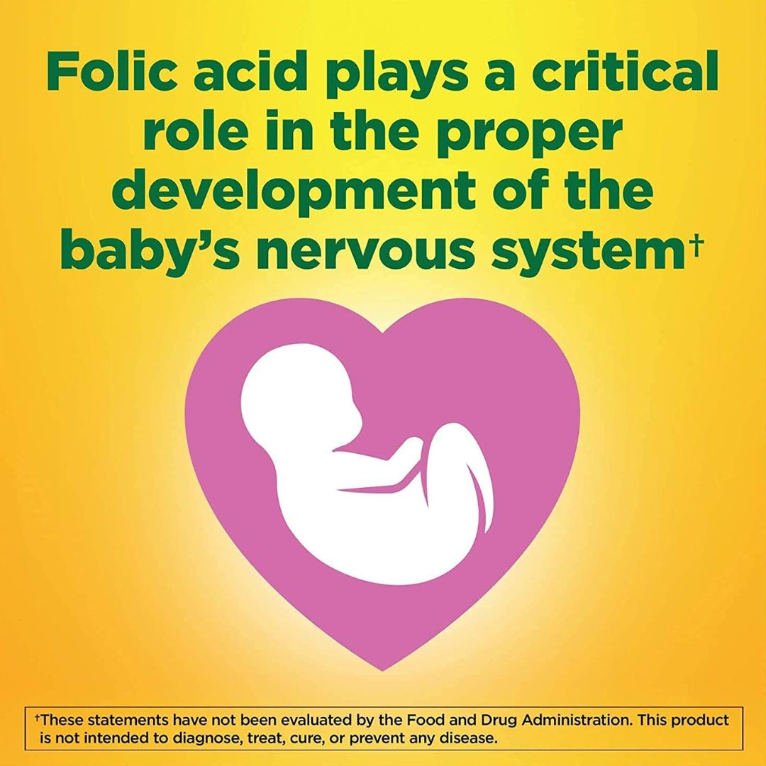 Nature Made Folic Acid 400mcg 250 Tablets,031604012748