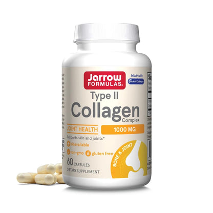 Jarrow Formulas Type II Collagen Complex 1000mg 60 Capsules,790011290513
