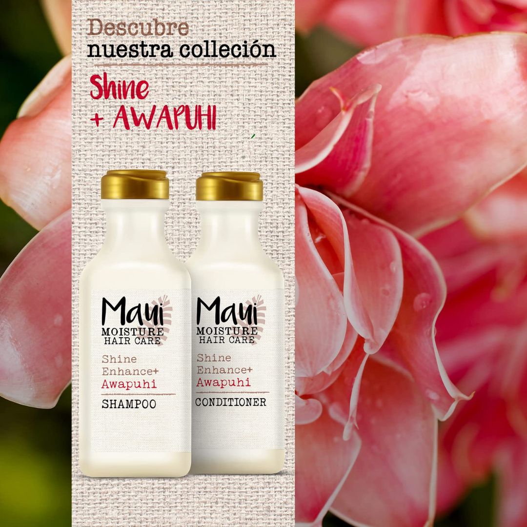 Maui Moisture Shine + Awapuhi Shampoo For Dull Hair 385ml,052800674301