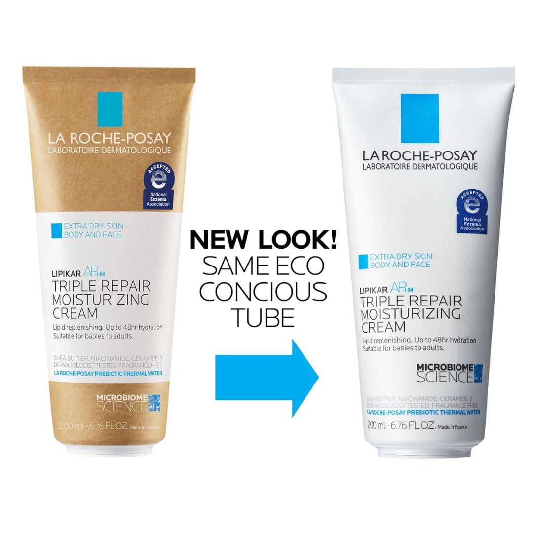 La Roche-Posay Lipikar AP+M Body & Face Triple Repair Moisturizing Cream For Extra Dry Skin,3337872418587
