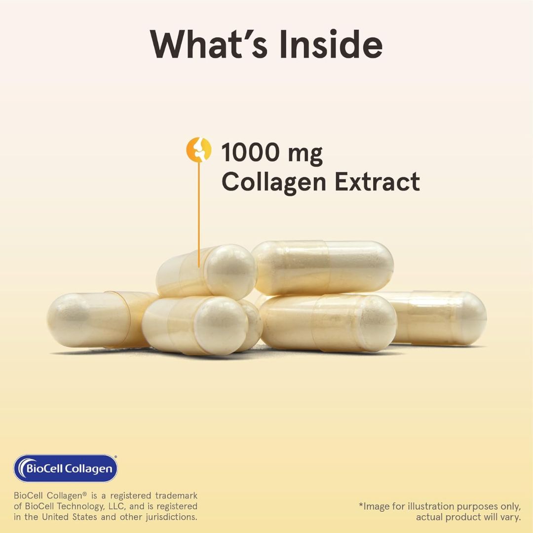 Jarrow Formulas Type II Collagen Complex 1000mg 60 Capsules,790011290513