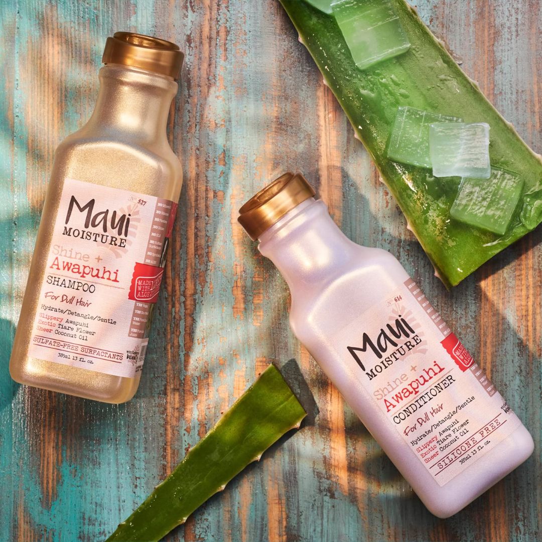 Maui Moisture Shine + Awapuhi Shampoo For Dull Hair 385ml,052800674301