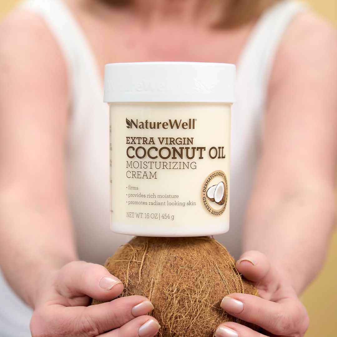 Nature Well Extra Virgin Coconut Oil Moisturizing Cream 454g,811170034388
