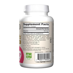 Jarrow Formulas Ubiquinol QH-Absorb Max Absorption 100mg 120 Softgels,790011060253