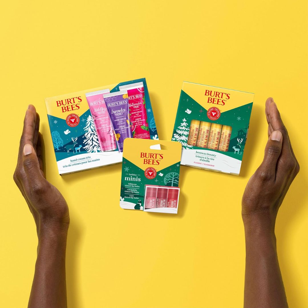 Burt's Bees Classic Beeswax Bounty Lip balm (Pack Of 4) 4.25g Each,792850652095