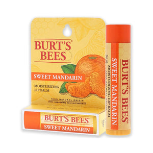 Burt's Bees Sweet Mandarin Moisturizing Lip Balm 4.25g,792850907591