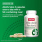 Jarrow Formulas Bile Acid Factors 120 Capsules