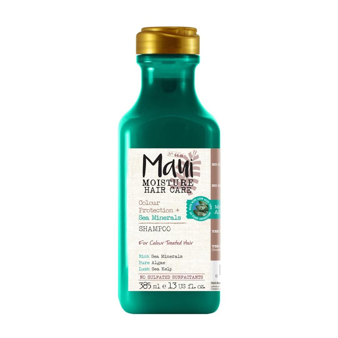 Maui Moisture Color Protection + Sea Minerals Shampoo & Conditioner For Colour Treated Hair 385ml,022796170712