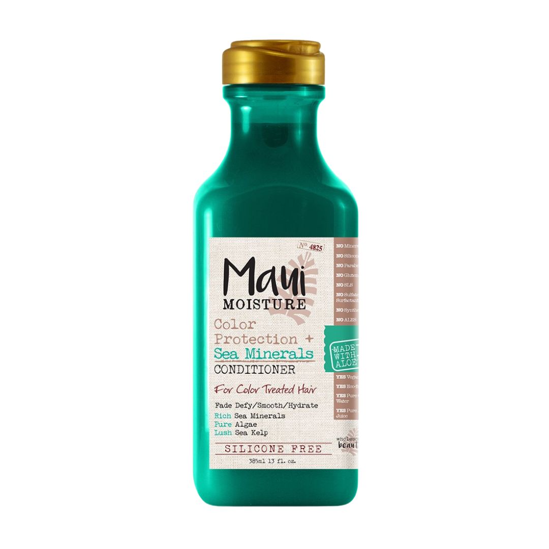 Maui Moisture Color Protection + Sea Minerals Shampoo & Conditioner For Colour Treated Hair 385ml,022796180728