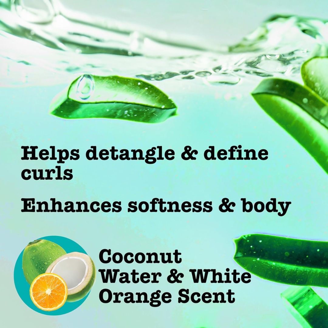 Maui Moisture Curl Quench + Coconut Oil Shampoo For Thick, Curly Hair 385ml,022796180018