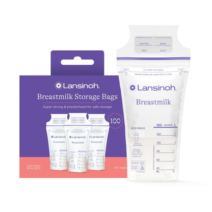 Lansinoh Breastmilk Storage Bags 100 Counts