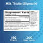 Jarrow Formulas Milk Thistle 30:1 Extract 150mg 200 Veg Capsules