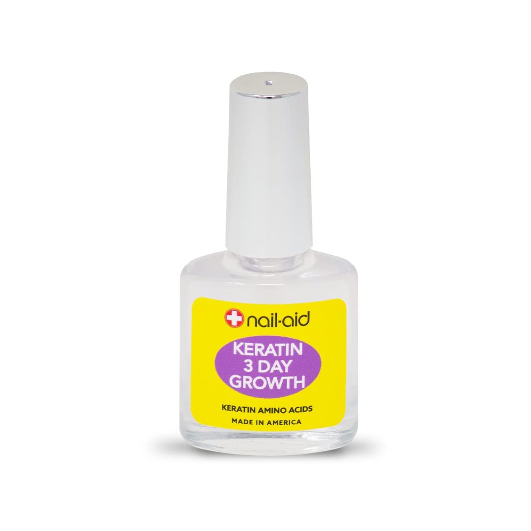 Nail-Aid Keratin 3 Day Growth Nail Polish 15ml,839186088522