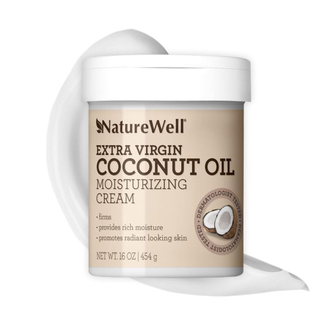 Nature Well Extra Virgin Coconut Oil Moisturizing Cream 454g,811170034388