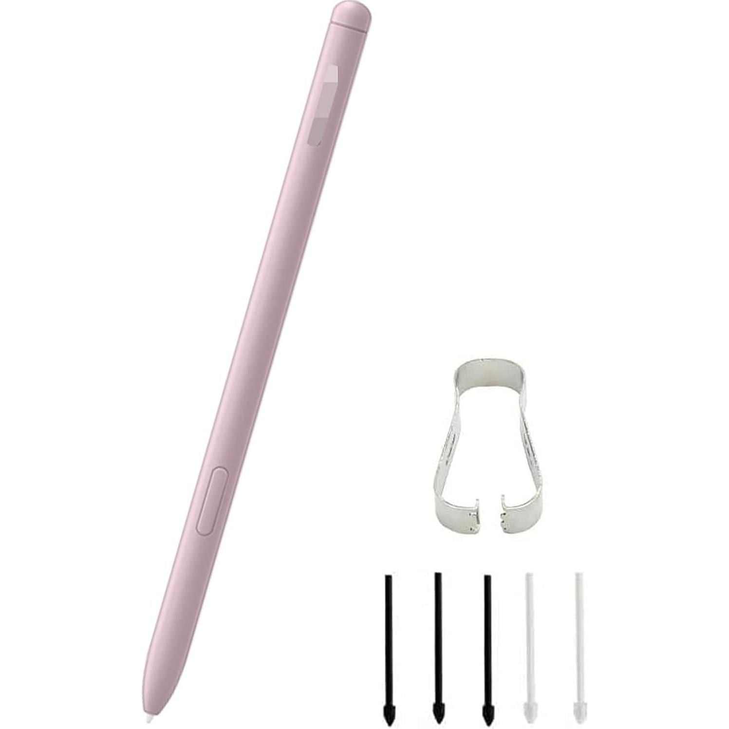 Tab S6 Lite S Pen Replacement For Samsung Galaxy Tab S6 Lite (EJ-PP610) Stylus Touch S Pen + Tips/Nibs Replacement (Chiffon Rose),