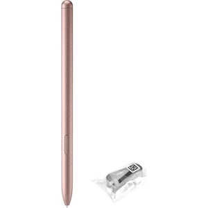 Tab S7 / S7+ S Pen Replacement Stylus Pen For Samsung Galaxy Tab S7 / S7 Plus/ S7 FE (EJ-PT870) + Tips/Nibs (Without Bluetooth) (Bronze),764852466871