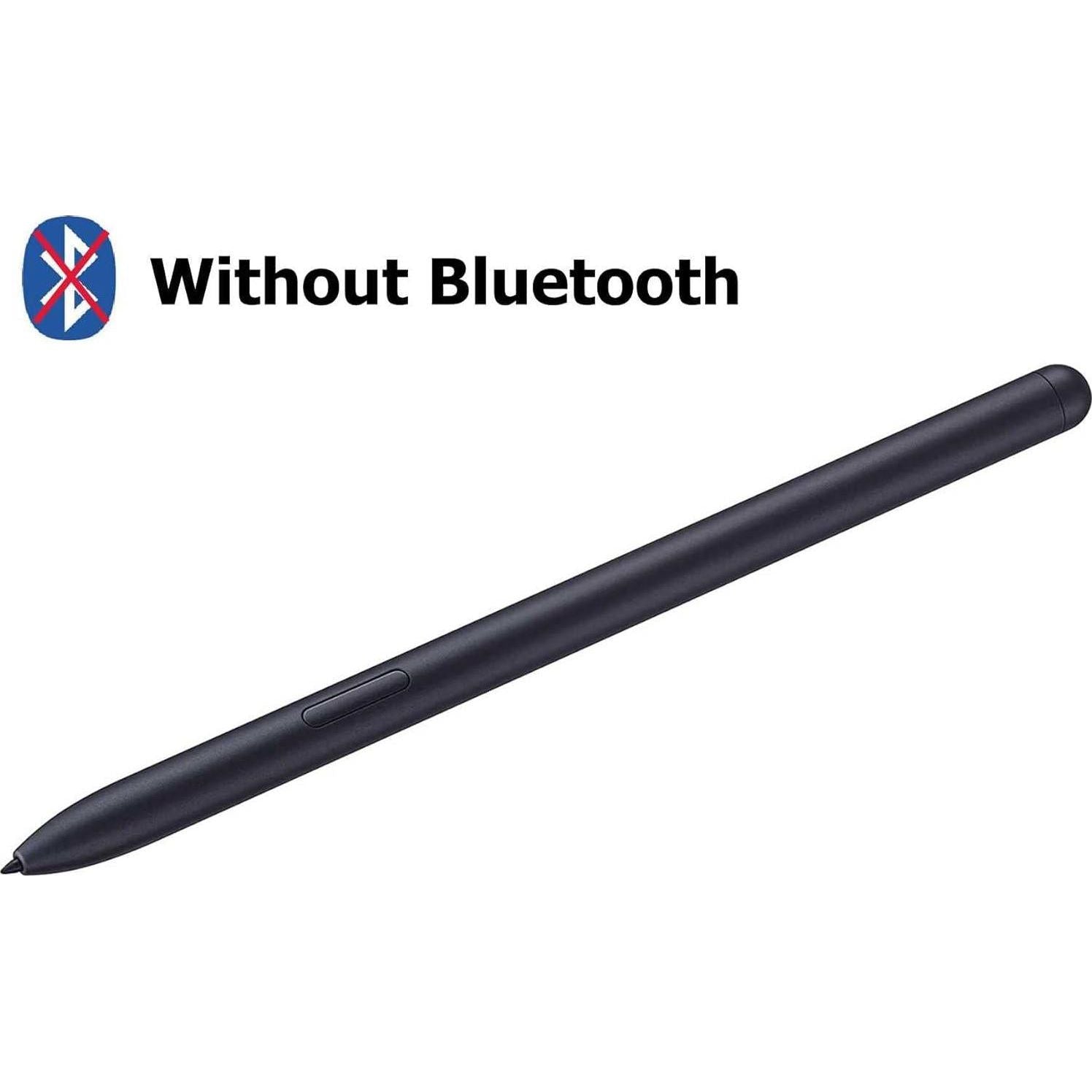 Tab S7 / S7+ S Pen Replacement Stylus Pen For Samsung Galaxy Tab S7 / S7 Plus/ S7 FE (EJ-PT870) + Tips/Nibs (Without Bluetooth) (Black),764852466956