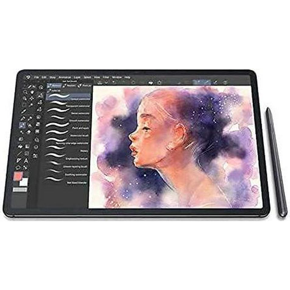 Tab S7 / S7+ S Pen Replacement Stylus Pen For Samsung Galaxy Tab S7 / S7 Plus/ S7 FE (EJ-PT870) + Tips/Nibs (Without Bluetooth) (Black),764852466956