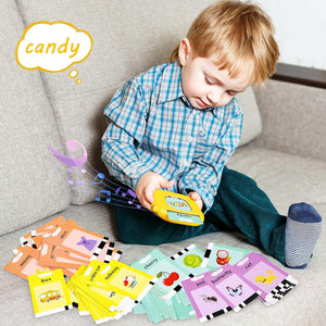 Talking Flash Cards for Toddlers with 240 Sight Words Montessori Speech Therapy Toy for Ages 1 to 5