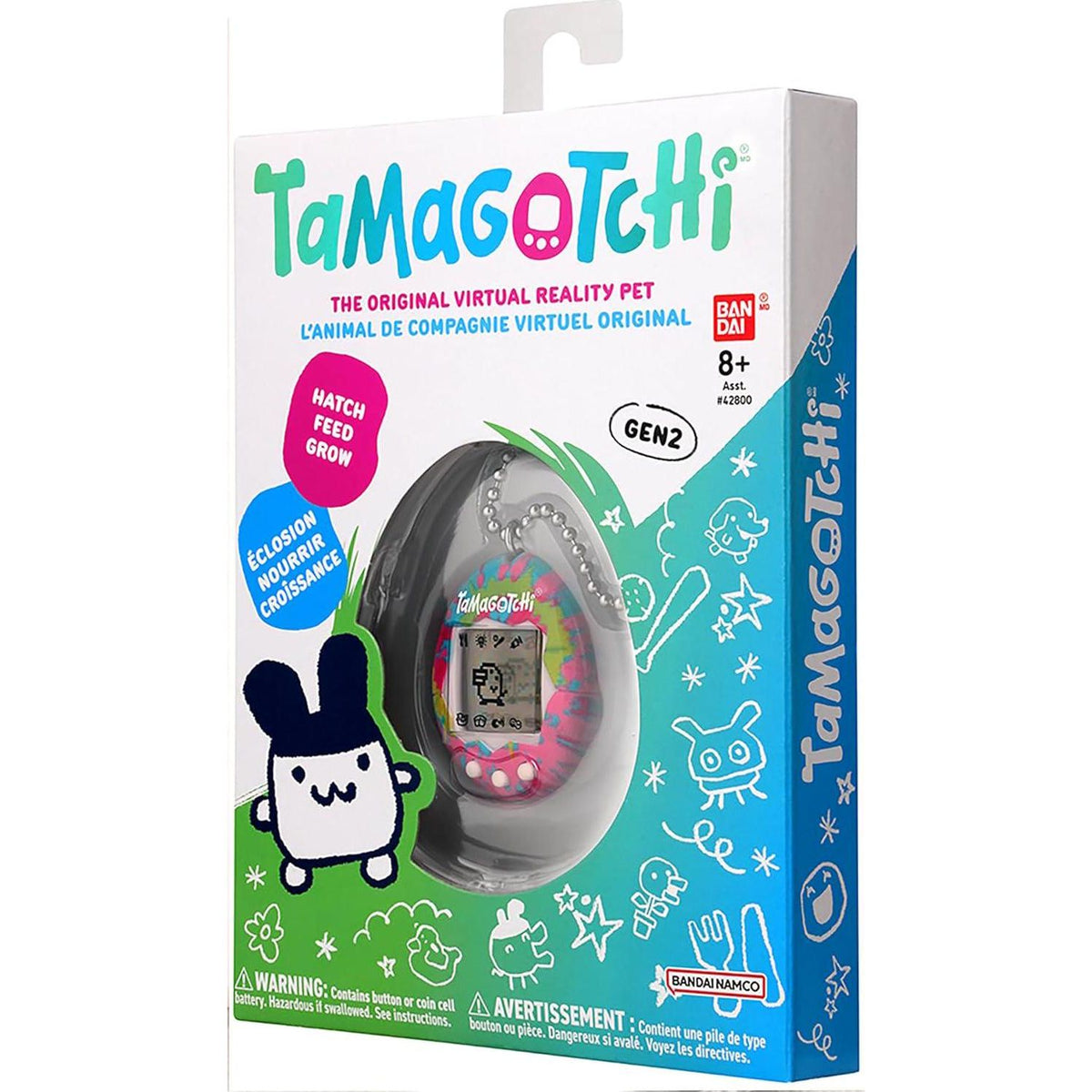 Tamagotchi Original - Tie Dye (Updated Logo),045557429508