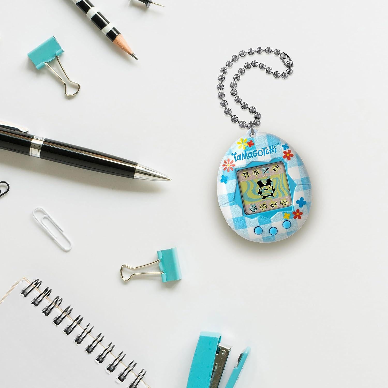 Tamagotchi Original - Flower Gingham (Updated Logo),045557429393