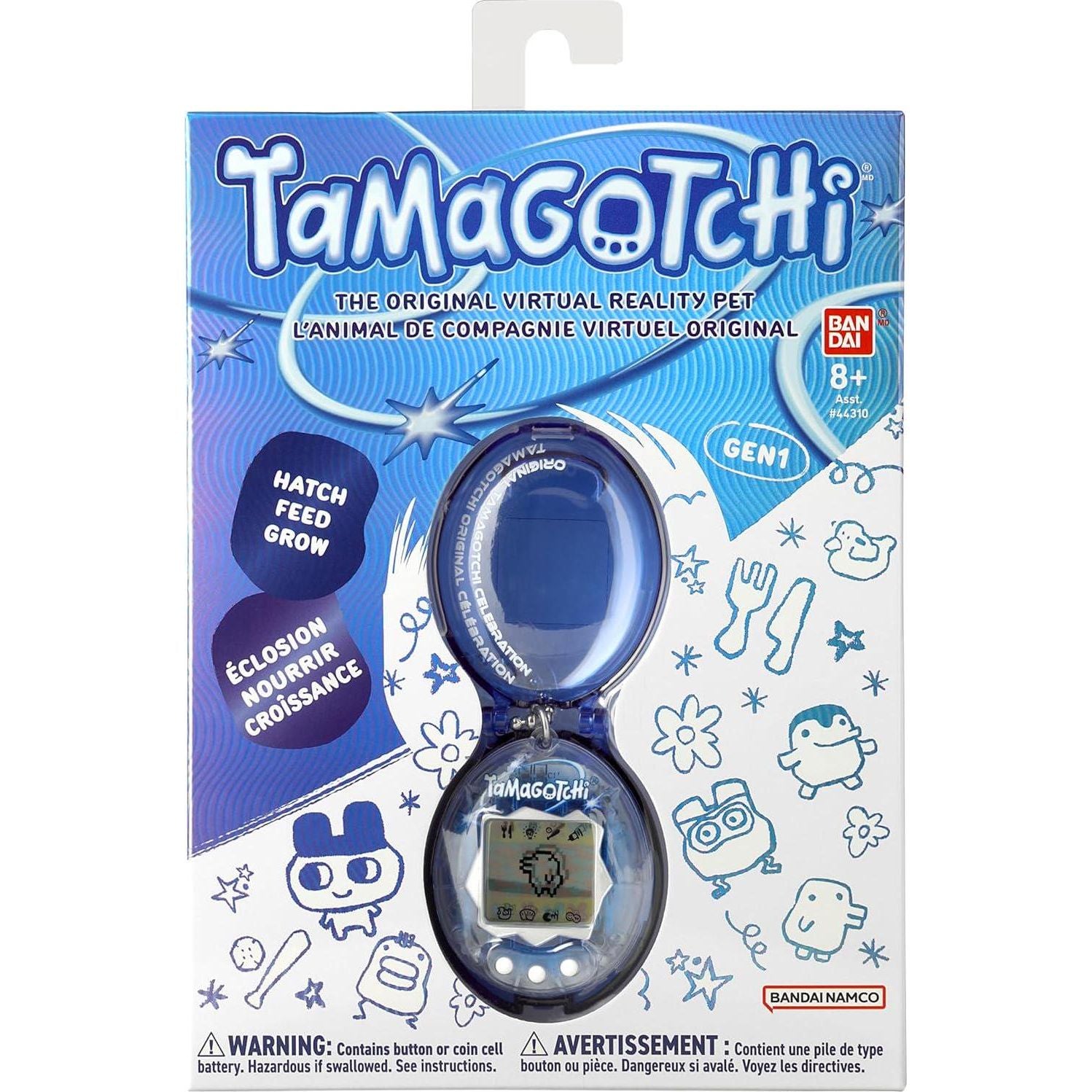 Tamagotchi Original - Celebration Y3K + Translucent Cover Case (Amazon Exclusive),045557443115