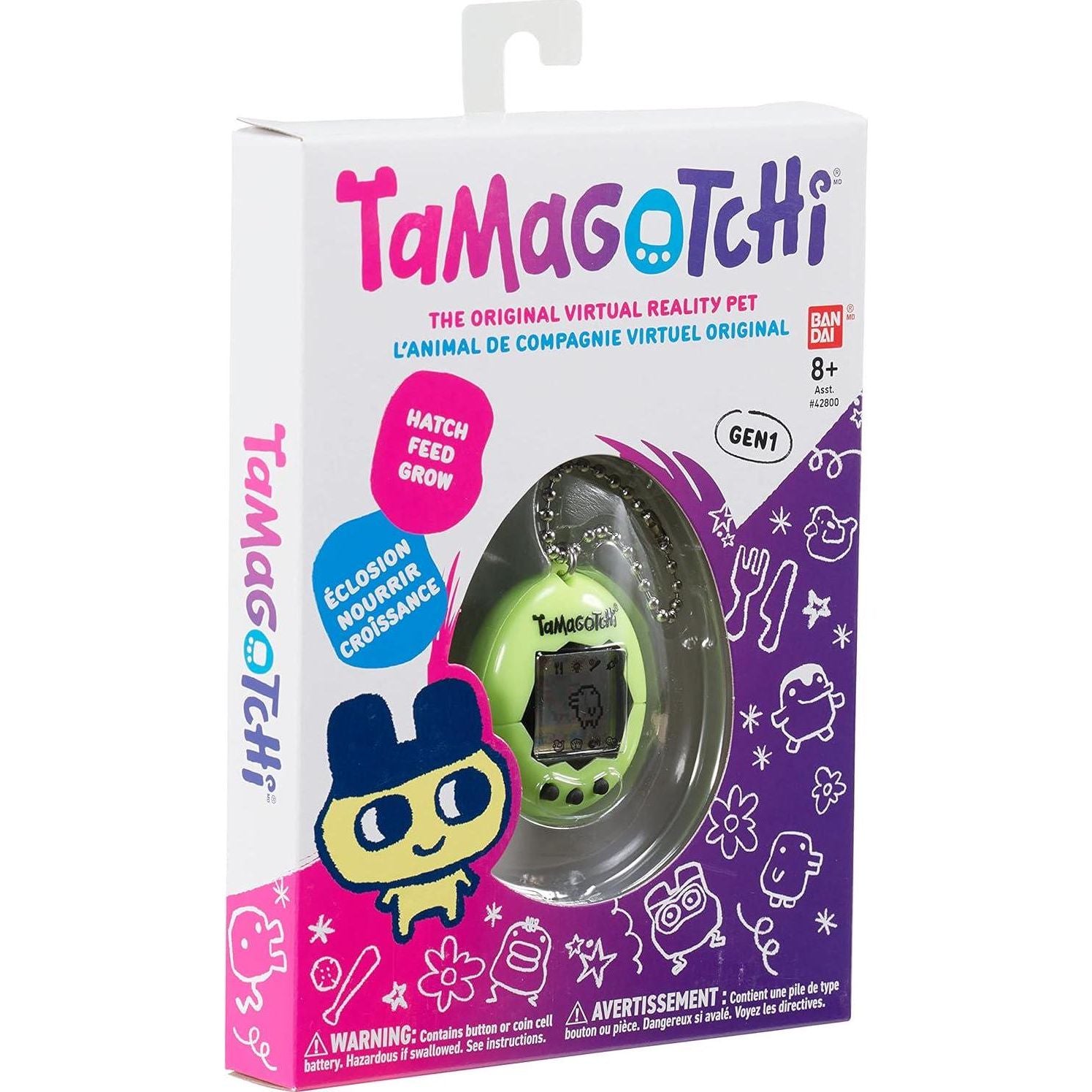 Tamagotchi Original - Neon (Updated Logo),045557429263